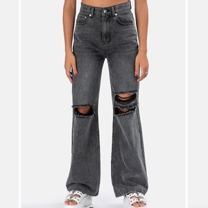 Adika Blaine Ripped Black Jeans!